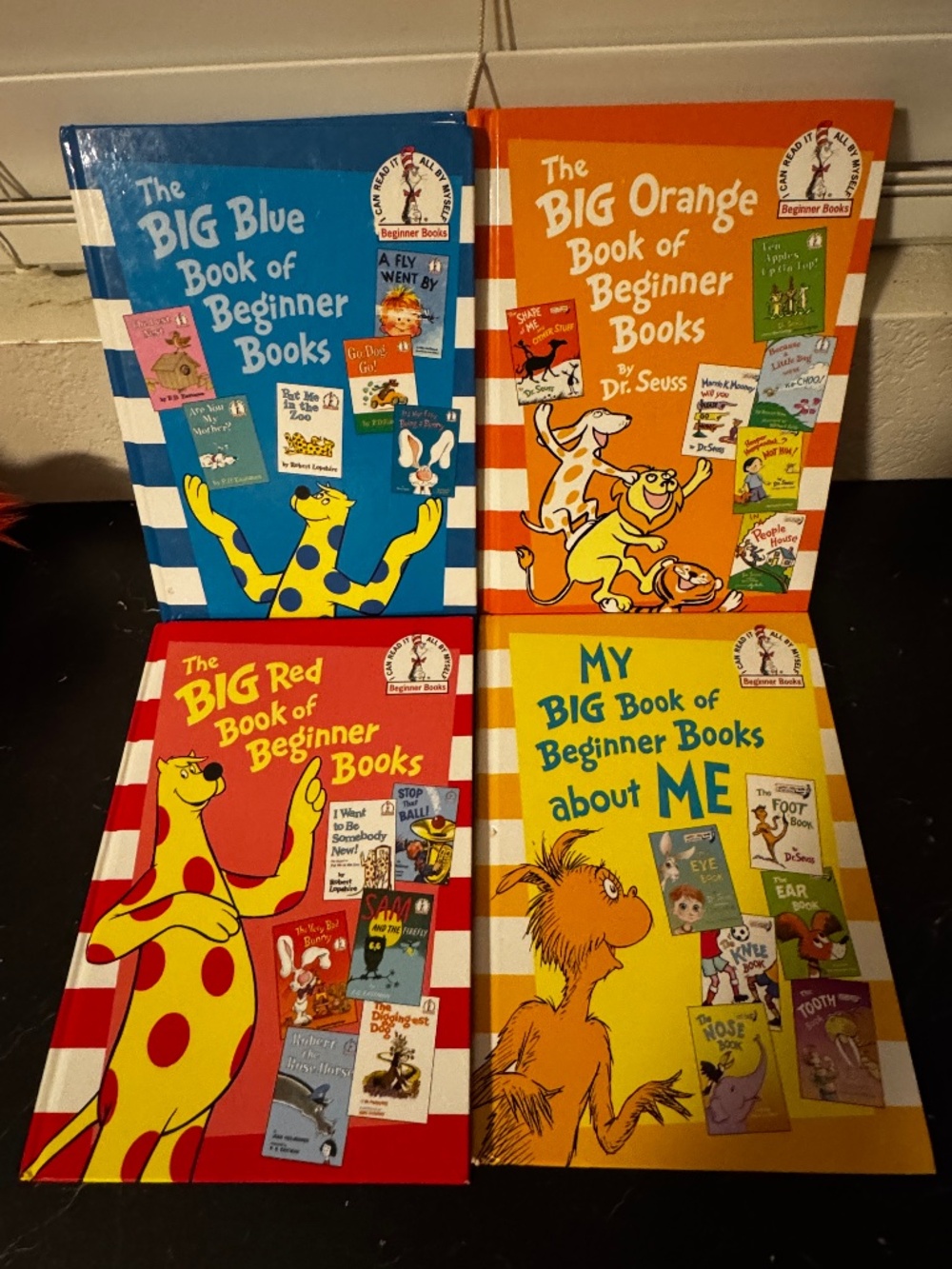 Dr. Seuss Anthology Books-Set of 4- The Big Beginner Books